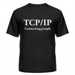 Футболка TCP/IP Connecting people