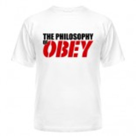 Футболка The philosophy of OBEY