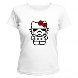Женская футболка Kitty storm trooper – китти штурмовик