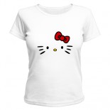 Женская футболка Маска Kitty