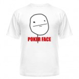 Футболка Poker Face (mem)