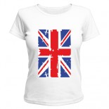 Женская футболка Британский флаг