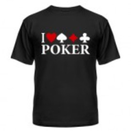 Футболка I Love Poker