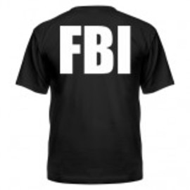 Футболка FBI - пара