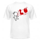 футболка Парная Love мальчик