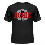 футболка AC DC Ангус Янг