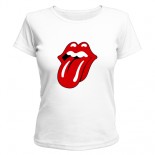 футболка Rolling Stones язык